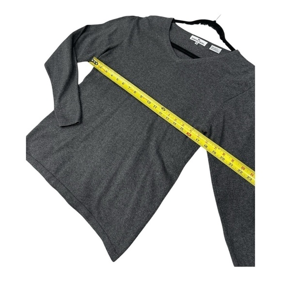 DONN GRAY V-Neck gray sweater Silk Cashmere women’s size S - Picture 8 of 8